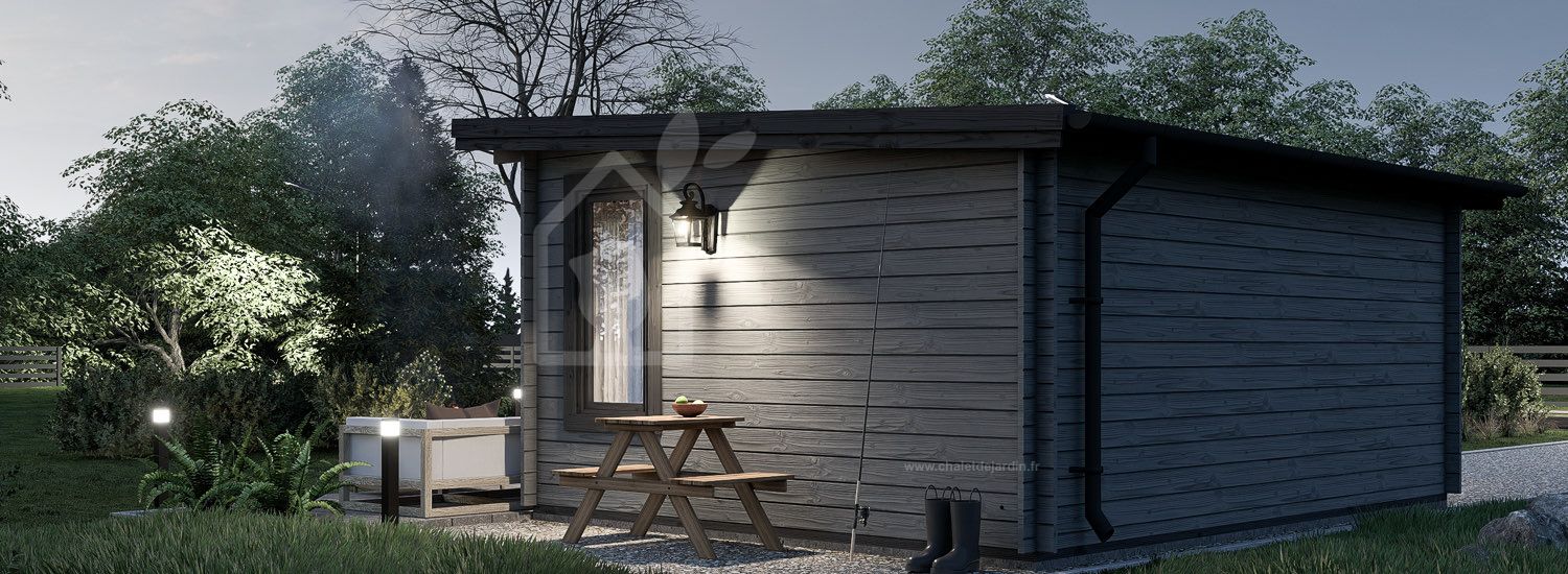 Деревянная садовая беседка ESSEX (34 мм), 5х4 м, 20 м² — изображение 12
