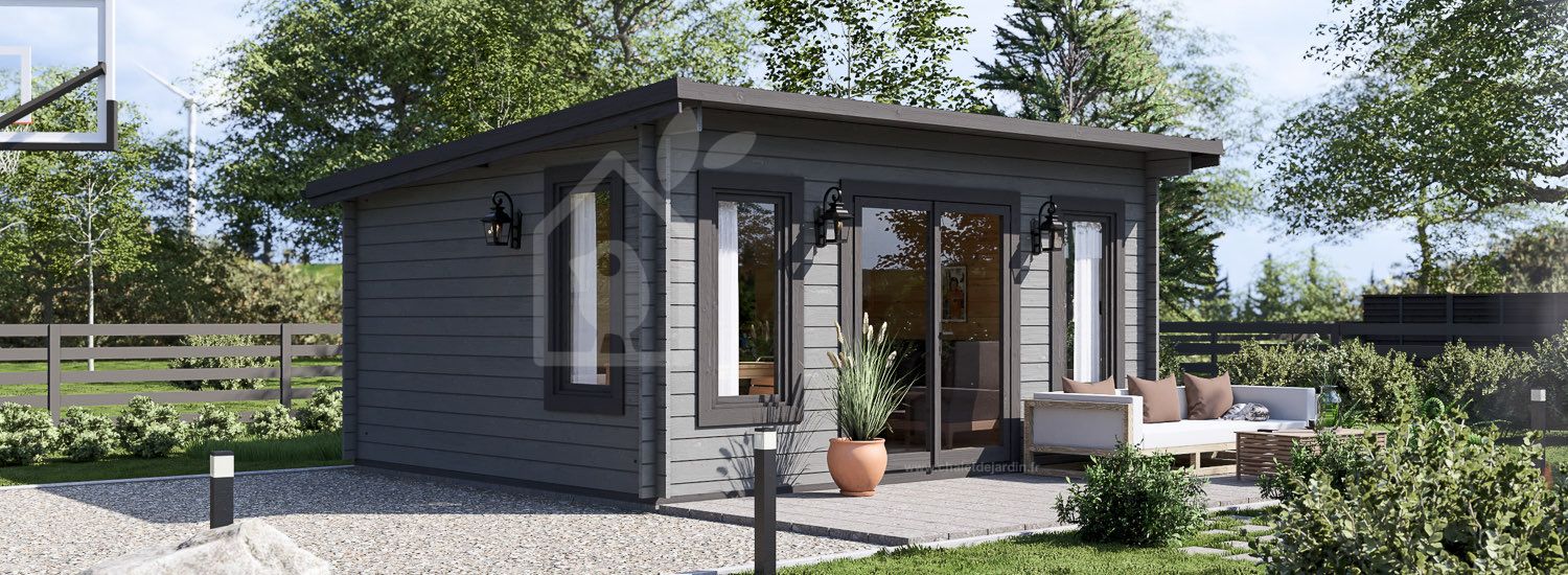 Деревянная садовая беседка ESSEX (34 мм), 5х4 м, 20 м² — изображение 6