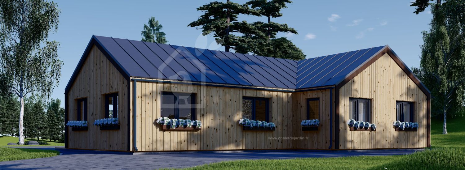 Деревянный дом TESSA (44 мм + облицовка), 130 м² — изображение 6