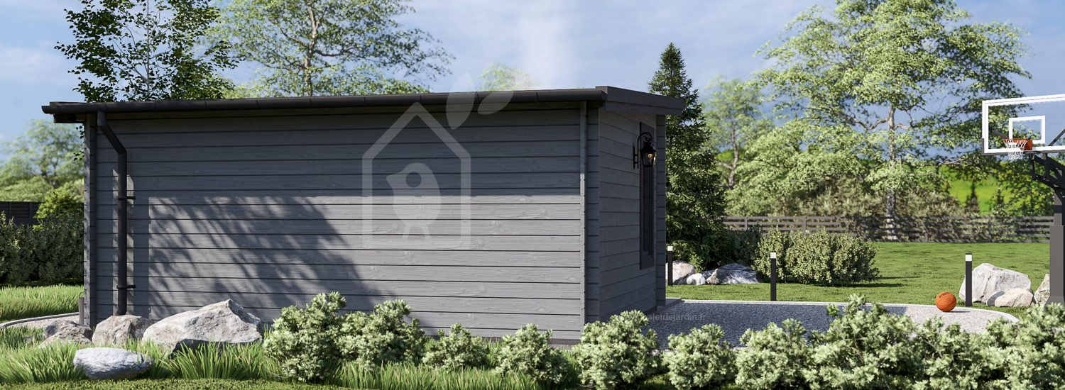 Деревянная садовая беседка ESSEX (34 мм), 5х4 м, 20 м² — изображение 9